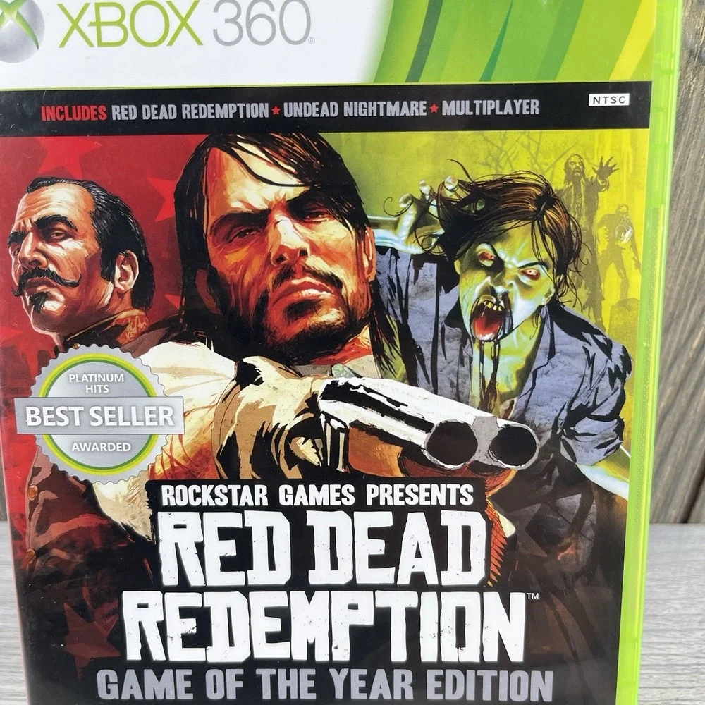 Red Dead Redemption: Game of the Year Edition - Xbox 360 Tested Working